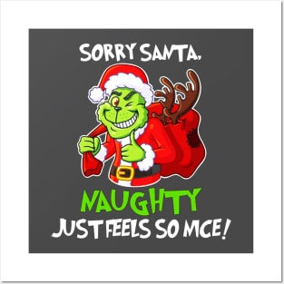 Sorry santa,naughty just feels so nice Posters and Art